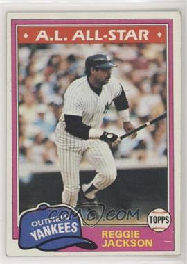 1981 Topps - [Base] #400 - Reggie Jackson