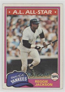 1981 Topps - [Base] #400 - Reggie Jackson