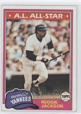 1981 Topps - [Base] #400 - Reggie Jackson