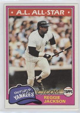 1981 Topps - [Base] #400 - Reggie Jackson