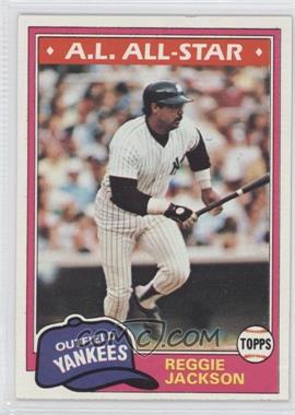 1981 Topps - [Base] #400 - Reggie Jackson