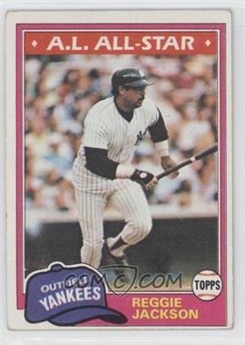 1981 Topps - [Base] #400 - Reggie Jackson