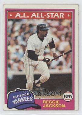 1981 Topps - [Base] #400 - Reggie Jackson