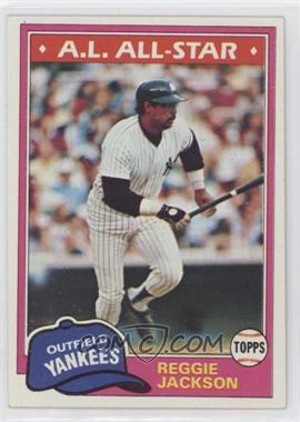 1981 Topps - [Base] #400 - Reggie Jackson