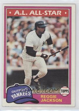 1981 Topps - [Base] #400 - Reggie Jackson