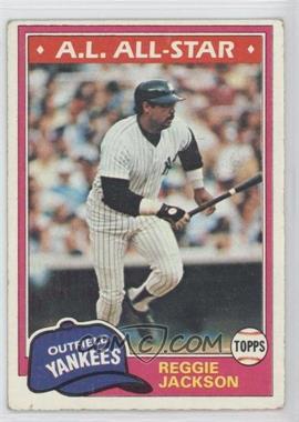 1981 Topps - [Base] #400 - Reggie Jackson