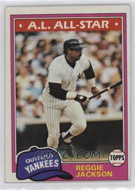 1981 Topps - [Base] #400 - Reggie Jackson [EX to NM]