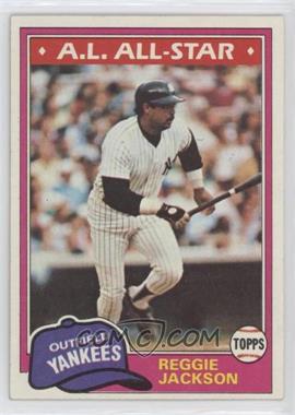 1981 Topps - [Base] #400 - Reggie Jackson