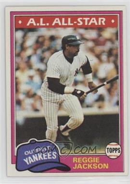 1981 Topps - [Base] #400 - Reggie Jackson