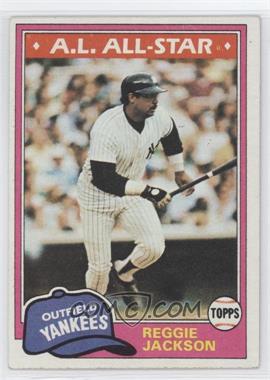 1981 Topps - [Base] #400 - Reggie Jackson