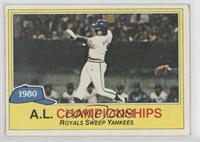 A.L. Championships - George Brett