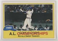 A.L. Championships - George Brett