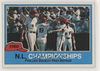N.L. Championships - Philadelphia Phillies Team