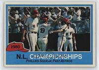 N.L. Championships - Philadelphia Phillies Team