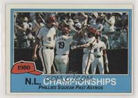 N.L. Championships - Philadelphia Phillies Team