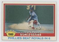 World Series - Phillies Beat Royals in 6