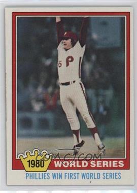 1981 Topps - [Base] #404 - World Series - Phillies Win First World Series