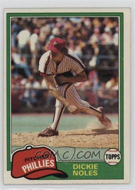 1981 Topps - [Base] #406 - Dickie Noles
