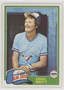 1981 Topps - [Base] #407 - Ernie Whitt