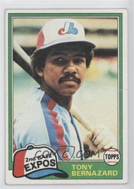 1981 Topps - [Base] #413 - Tony Bernazard