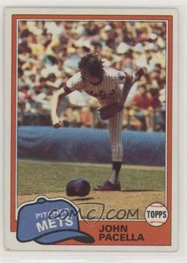 1981 Topps - [Base] #414 - John Pacella [Good to VG‑EX]