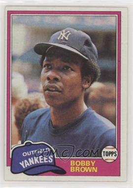 1981 Topps - [Base] #418 - Bobby Brown