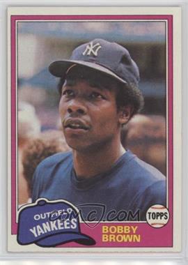 1981 Topps - [Base] #418 - Bobby Brown