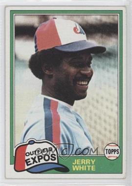 1981 Topps - [Base] #42 - Jerry White