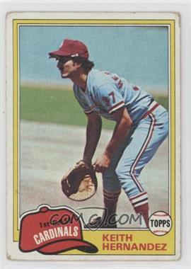1981 Topps - [Base] #420 - Keith Hernandez [Good to VG‑EX]