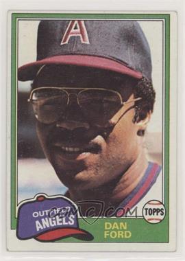 1981 Topps - [Base] #422 - Dan Ford [Good to VG‑EX]