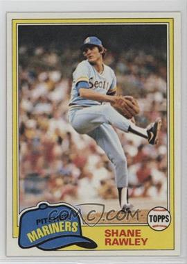 1981 Topps - [Base] #423 - Shane Rawley