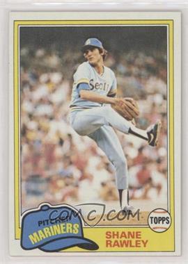 1981 Topps - [Base] #423 - Shane Rawley