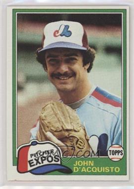 1981 Topps - [Base] #427 - John D'Acquisto