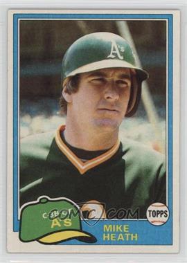 1981 Topps - [Base] #437 - Mike Heath