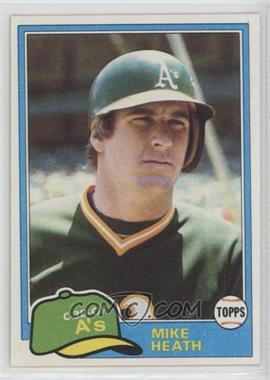 1981 Topps - [Base] #437 - Mike Heath