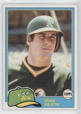 1981 Topps - [Base] #437 - Mike Heath