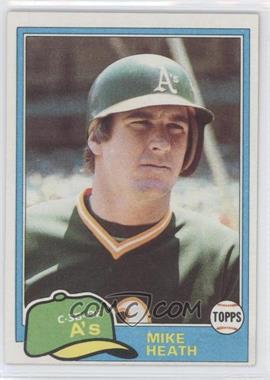 1981 Topps - [Base] #437 - Mike Heath