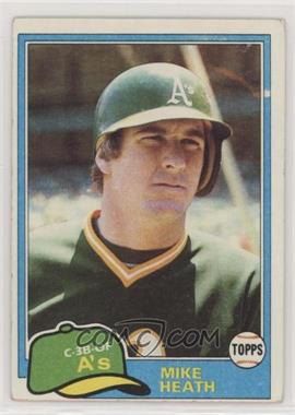 1981 Topps - [Base] #437 - Mike Heath [Good to VG‑EX]