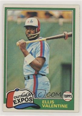 1981 Topps - [Base] #445 - Ellis Valentine