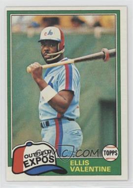 1981 Topps - [Base] #445 - Ellis Valentine