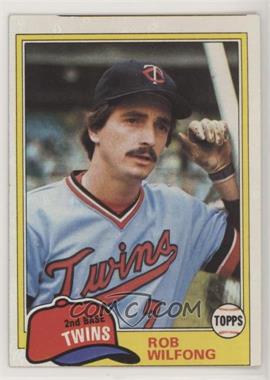 1981 Topps - [Base] #453 - Rob Wilfong [Good to VG‑EX]