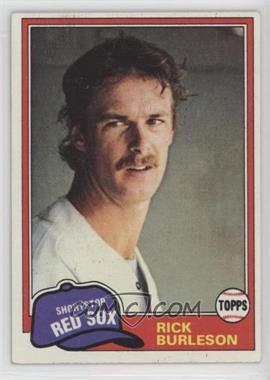 1981 Topps - [Base] #455 - Rick Burleson