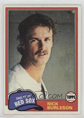 1981 Topps - [Base] #455 - Rick Burleson