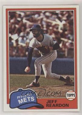 1981 Topps - [Base] #456 - Jeff Reardon