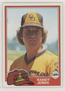 1981 Topps - [Base] #458 - Randy Jones