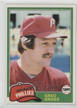 1981 Topps - [Base] #459 - Greg Gross