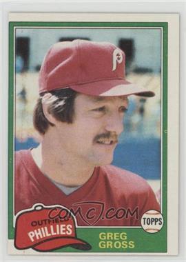 1981 Topps - [Base] #459 - Greg Gross