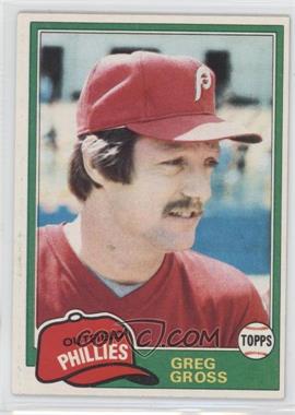 1981 Topps - [Base] #459 - Greg Gross