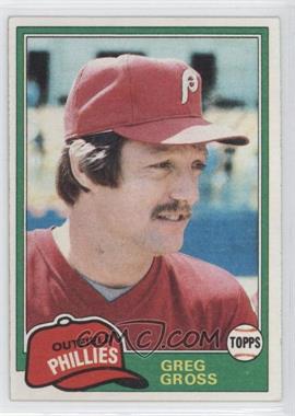 1981 Topps - [Base] #459 - Greg Gross