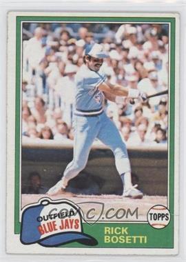 1981 Topps - [Base] #46 - Rick Bosetti